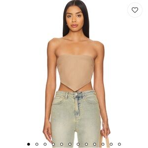 Revolve AFRM pandora tie top NWOT size xs